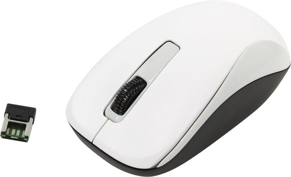Genius Wireless BlueEye Mouse NX-7005 <White> (RTL)  USB 3btn+Roll  (31030127102/31030017401)