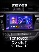 Teyes CC3 2K 10,2"для Toyota Corolla 2013-2016