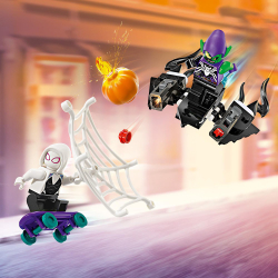 OUTLET LEGO Marvel Super Heroes - Гоночный автомобиль Спайдер-Мэна и Зеленого Гоблина 76279