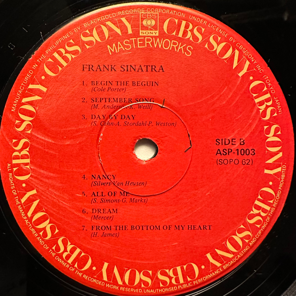 Frank Sinatra ‎– Frank Sinatra 2LP (Германия)