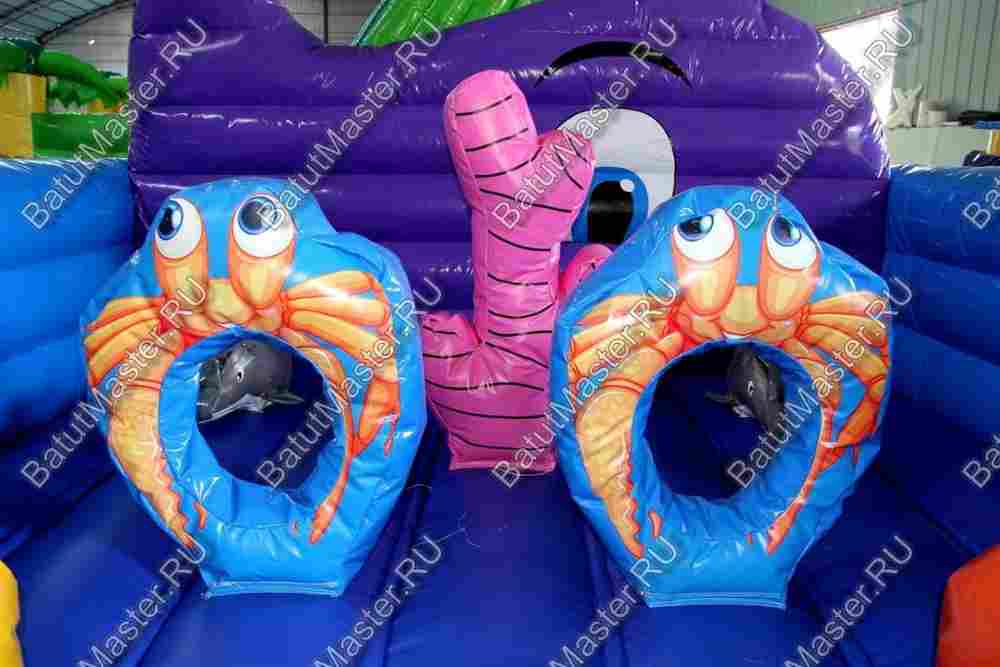Коммерческий надувной батут "Морское царство 2"