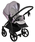 Детская коляска Tutis Novo Reflective 3 в 1 1142284 Кожа Lavender Metalic/Grey Reflective Print
