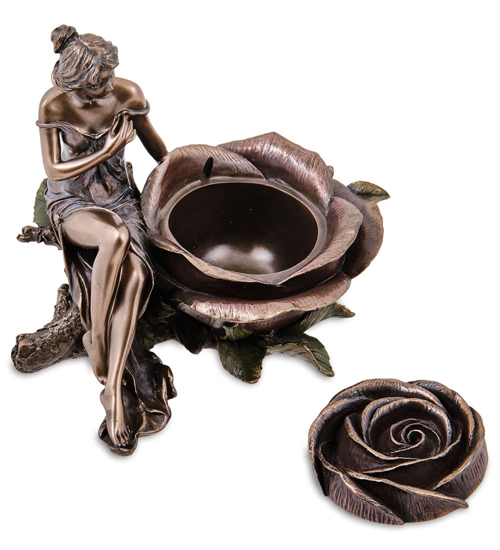 Veronese WS-1293 Шкатулка «Очарованная розой»