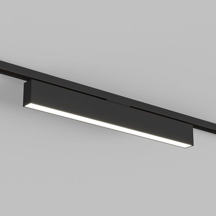 Трековый светодиодный светильник Denkirs Solid Hals DK6430 DK6640-BK