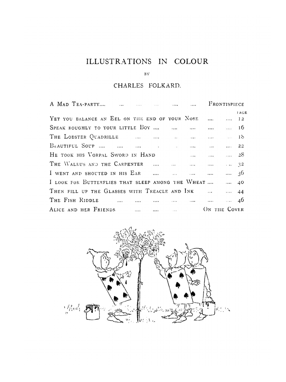 Songs from Alice in wonderland and Through the looking-glass | Broadwood Lucy Etheldred