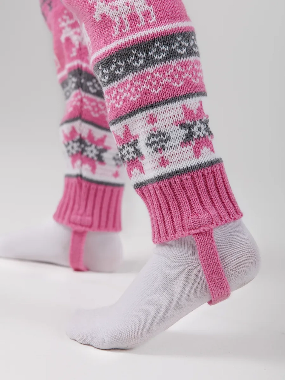 Рейтузы вязаные с орнаментом