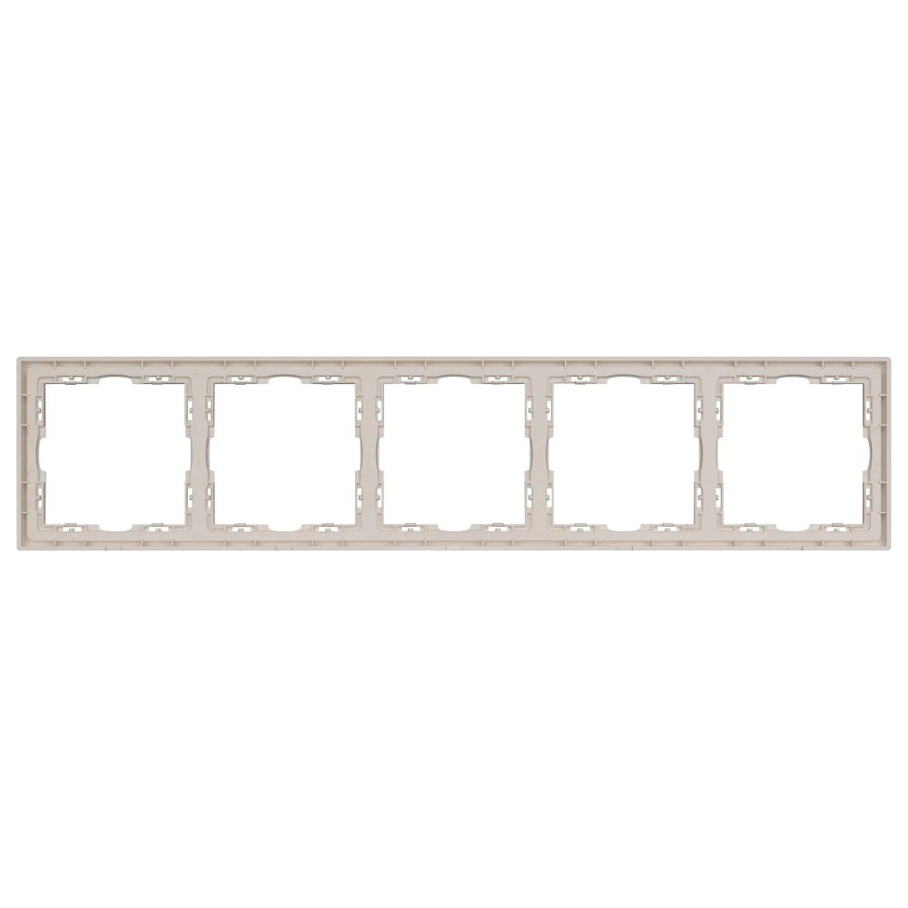 Рамка пластиковая FRM-NOBE-SFPL-5-CA (Arlight, Кашемир) 059462