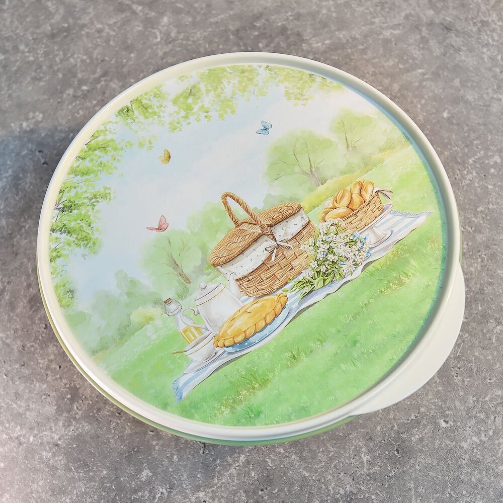 Миска 2,1л с крышкой "Latina" (зеленый)