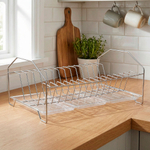 Сушилка для посуды "Мини" 155*220*370мм с поддоном, хром