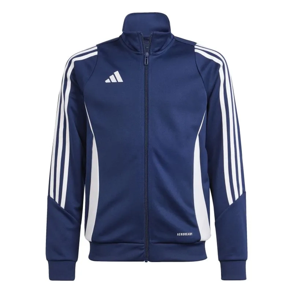 Детская теннисная толстовка Adidas Kids Tiro 24 Training - team navy blue/white