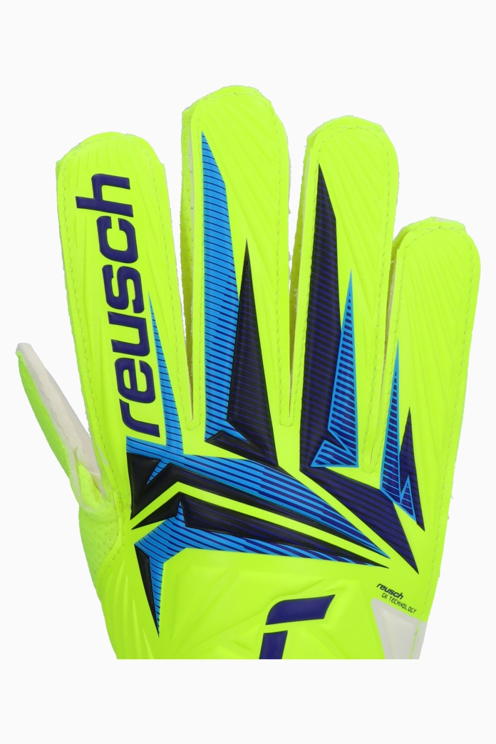 Вратарские перчатки Reusch Attrakt Solid Junior - зеленый
