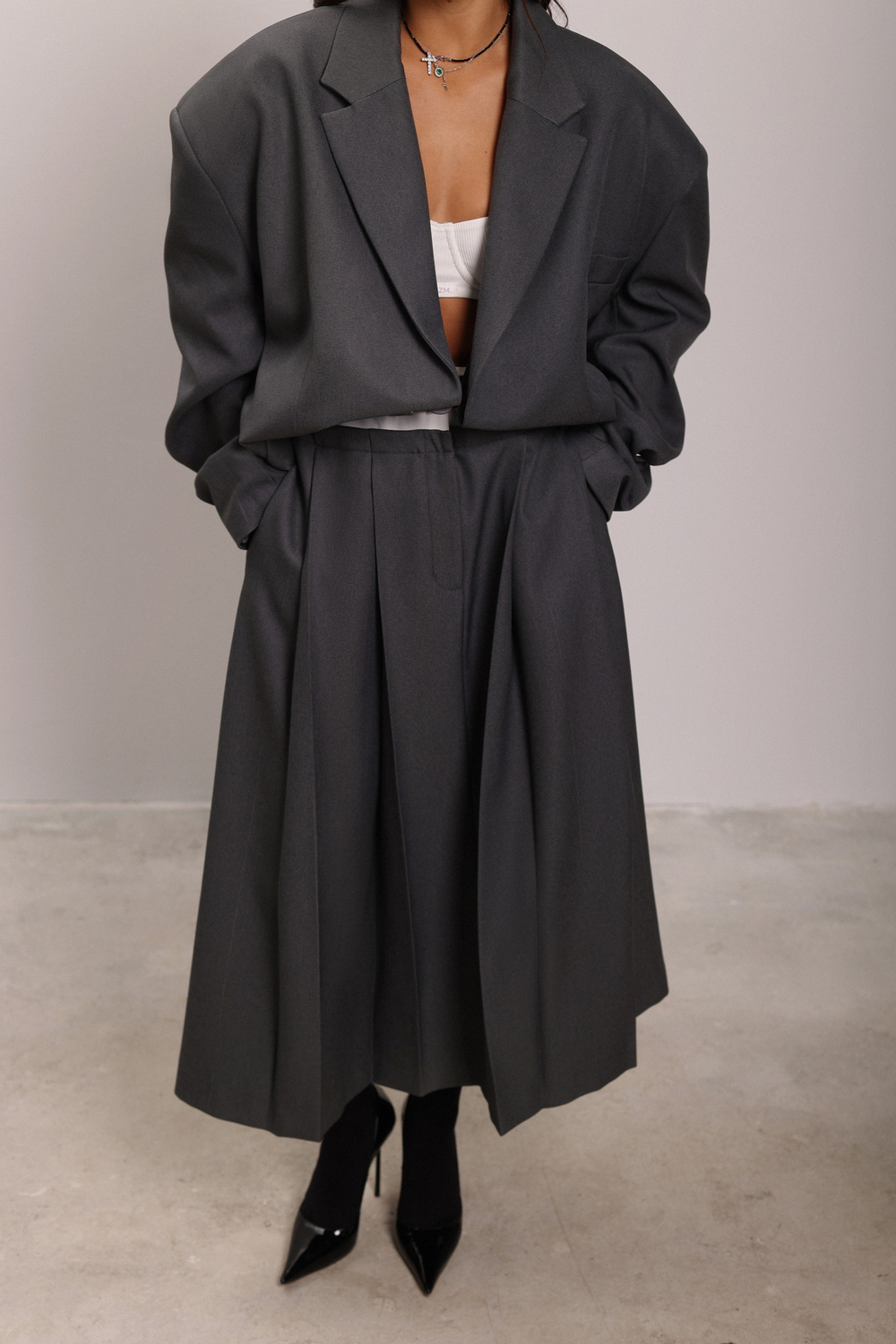 Юбка со складками