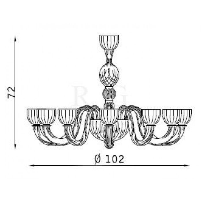 Люстра Zonca Soffio 32378