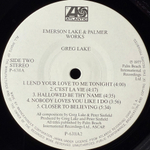 Emerson Lake & Palmer ‎– Works Volume 1 2LP (Япония 1977г.)