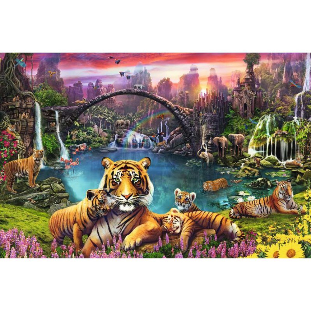 Ravensburger - Пазлы Дикая природа с цветами 3000 шт. 167197