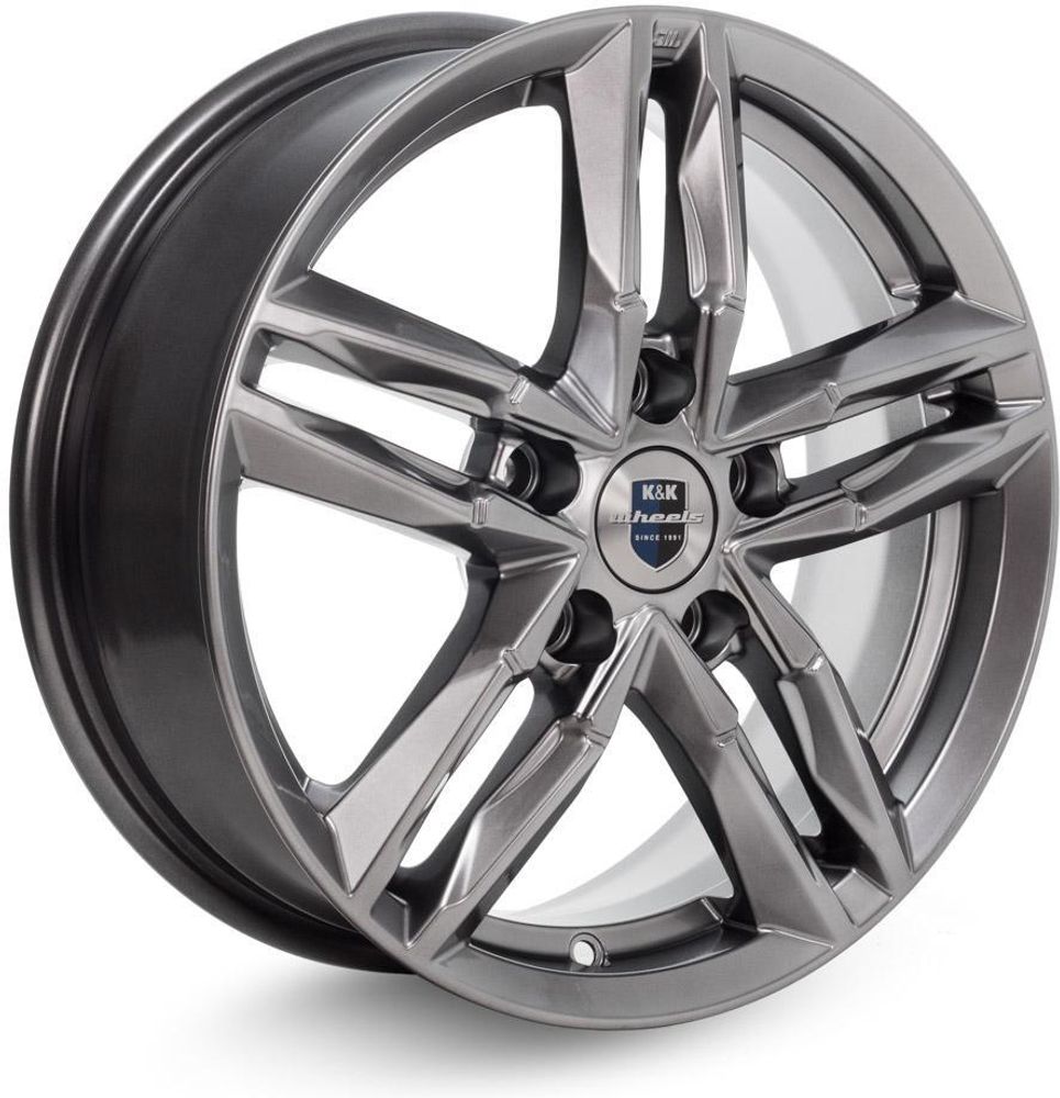 K&amp;K Sayan 6x16 5x108 ET 45 Dia 67.1 (дарк платинум)