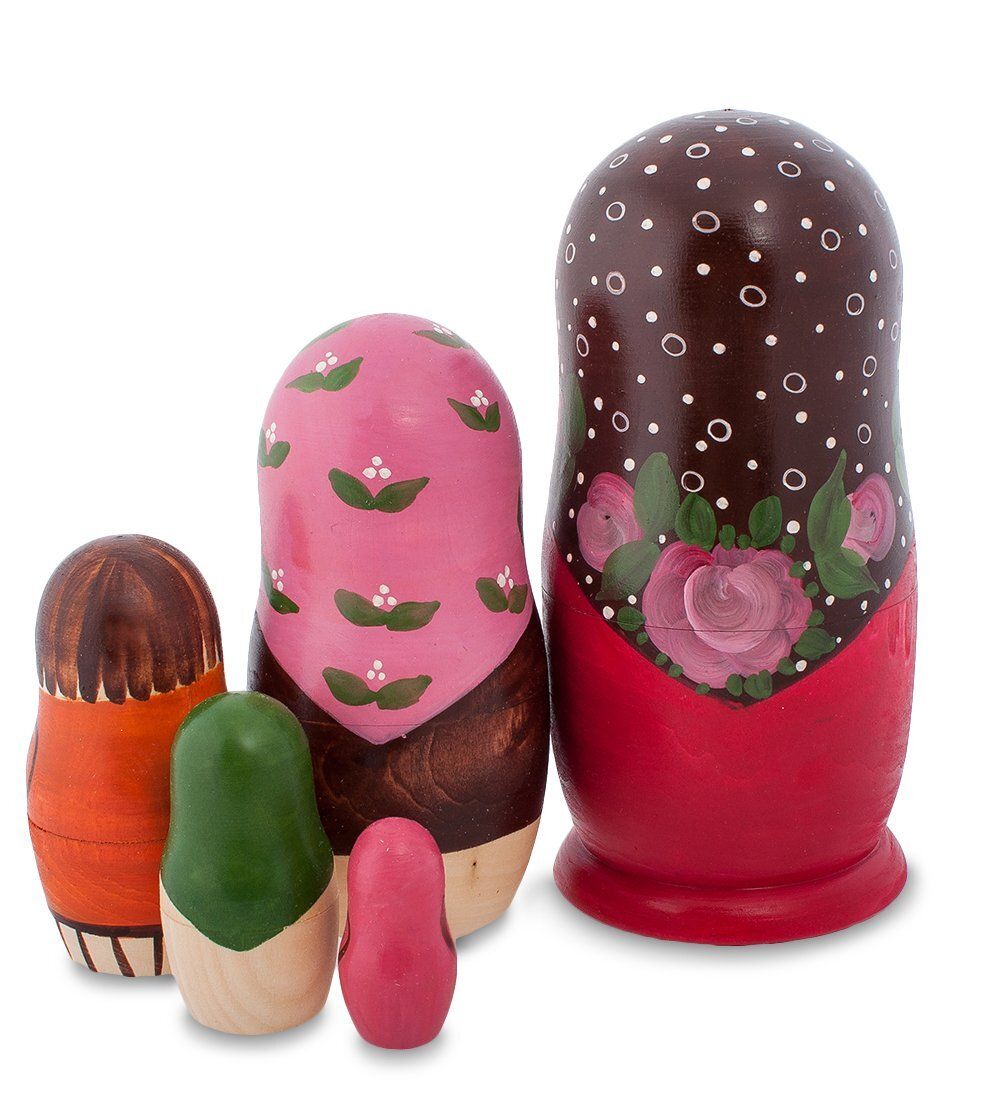 Народные промыслы МР-58/ 5-A Матрешка 5м «Маня с курицей»