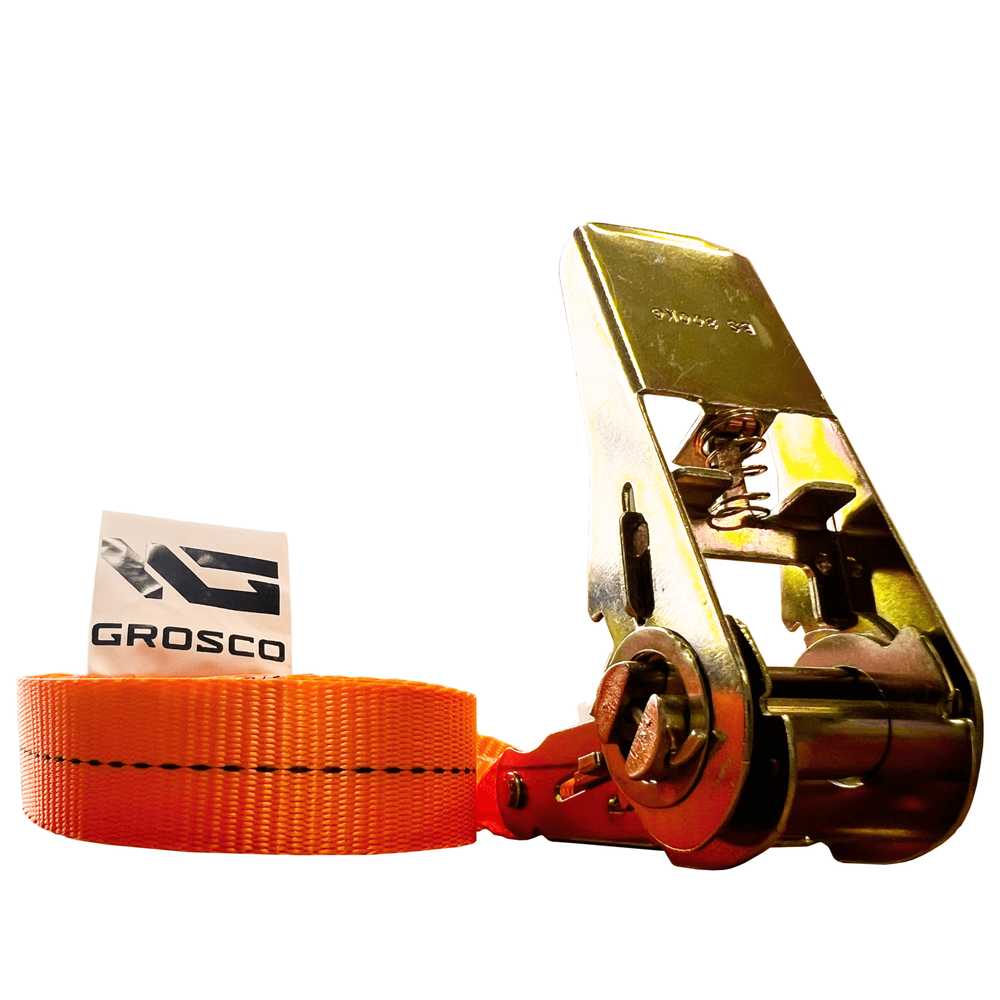 Стяжной кольцевой ремень с храповым механизмом