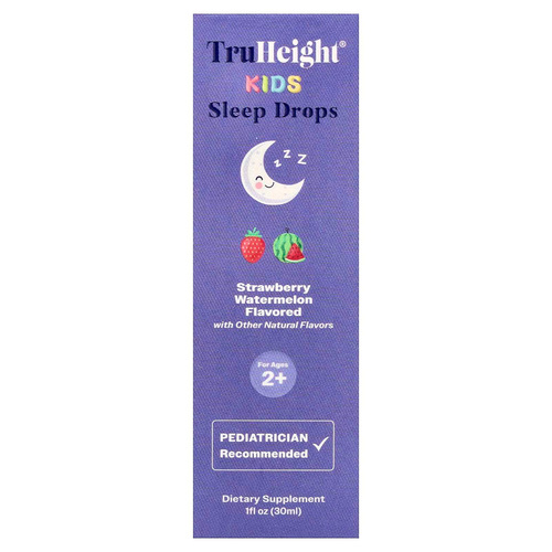 TruHeight, Капли для сна, для детей от 2 лет, с клубникой и арбузом, 30 мл (1 жидк. Унция)