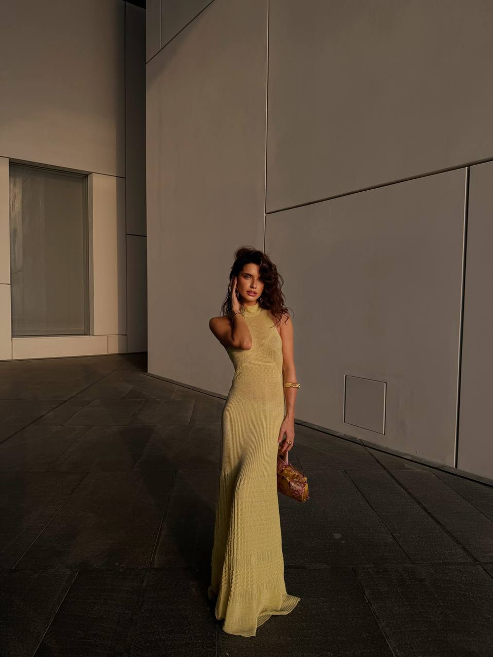 Платье ANITA, лимонный