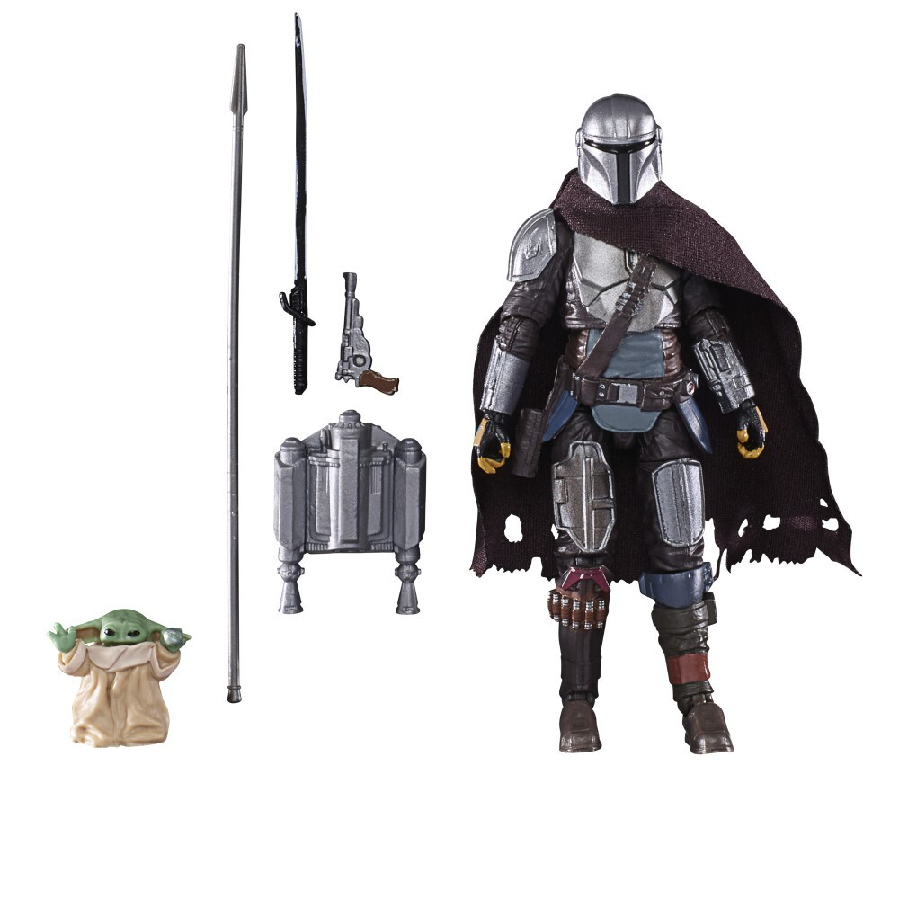 Hasbro Star Wars - Винтажная коллекция Звездный истребитель Мандалорца N-1 + фигурка Грогу F8366 / артикул   F8366  / GTIN 5010996169785