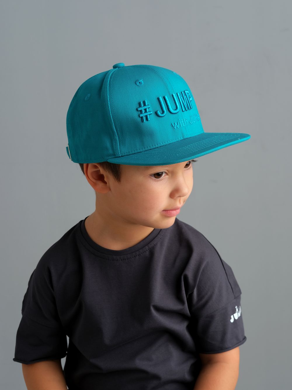 Кепка Jumbi (Морская волна) прямой козырёк