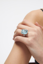 Кольцо De fete Aquamarine