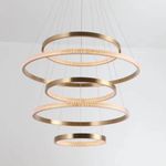 Люстра 10237P/5 brass