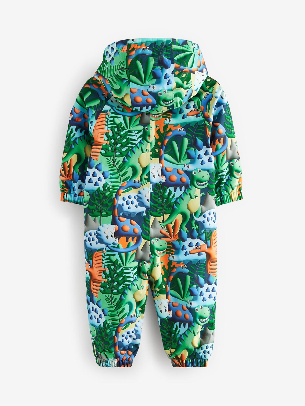 Комбинезон непромокаемый с капюшоном для мальчика Next 620-153, Зеленый