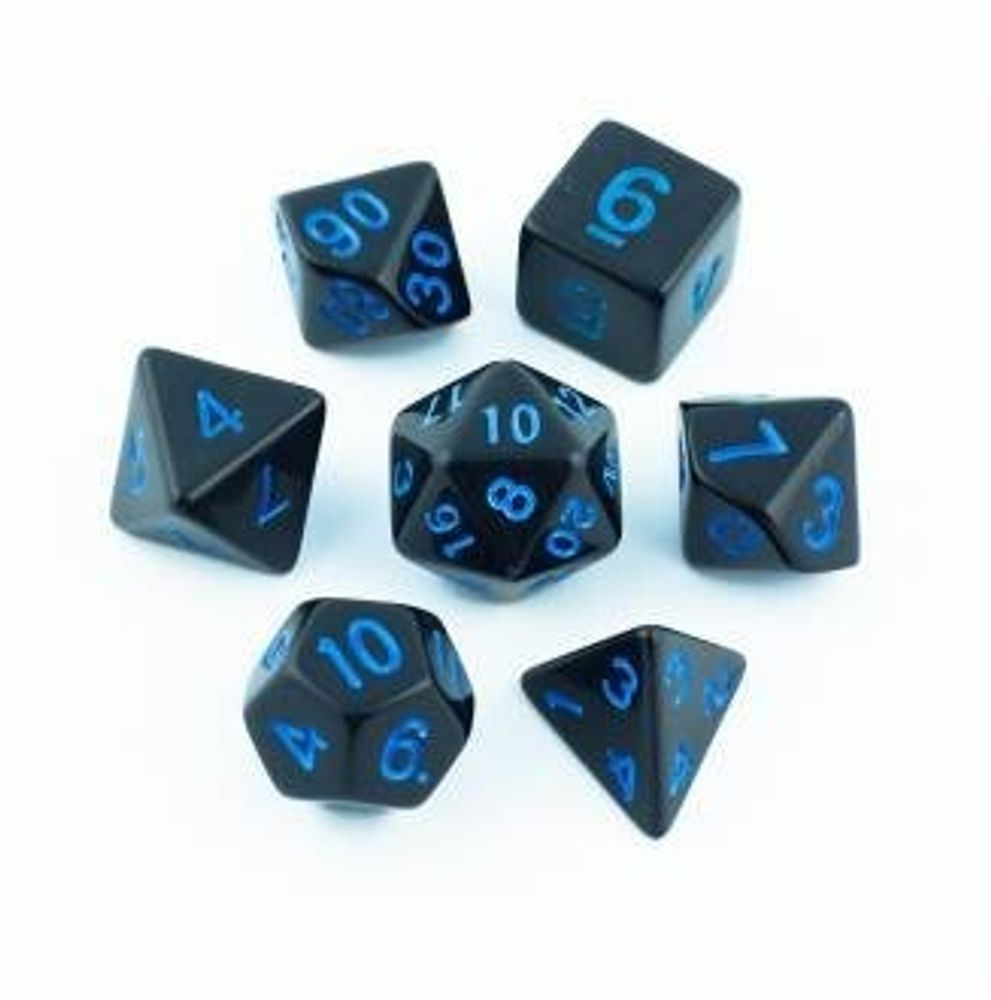 Игральные кости «Сине-чёрные»