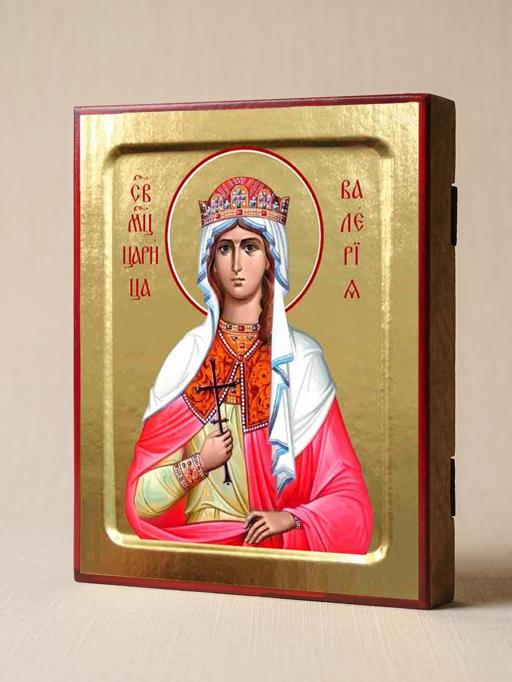 Икона Валерии, мученицы царицы на дереве: 125 х 160 (Синопсисъ)