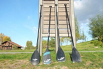 Весло SUP Shark Aluminium 3 Piece