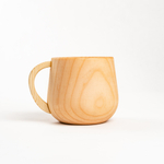 Деревянная кружка из кедра для напитков 200 мл. C70