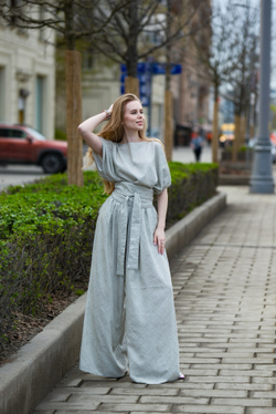 топ+кушак / оливка