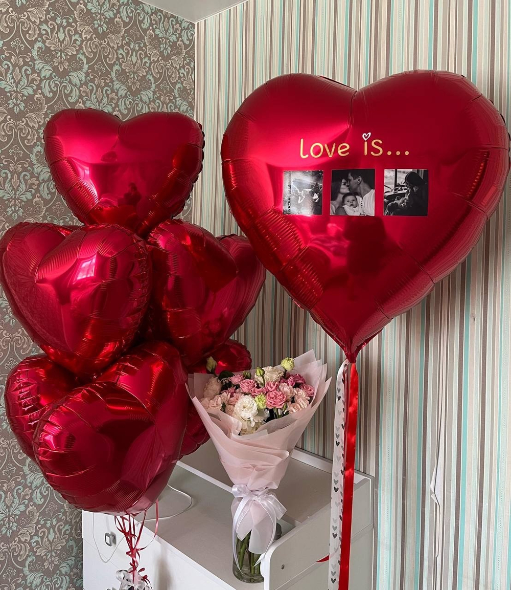 Воздушные шары с фотографиями №2705