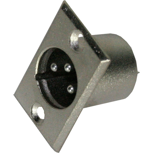INVOTONE XLR3MB - Коннектор XLR 3Р, папа, блочный, корпус металл