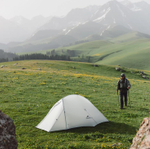 Палатка Naturehike Cloud Up UL Si 2-местная, алюминиевый каркас, серая, артикул CNK2450WS017-G2