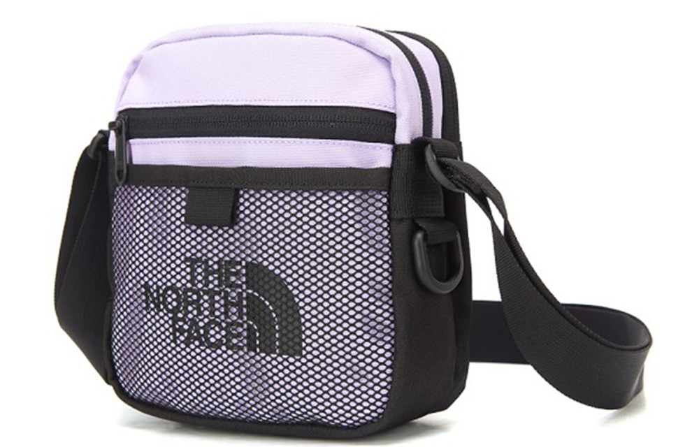 THE NORTH FACE One Shoulder Backpack Crossbody Bag Outdoor Bag Polyester Taro Purple Unisex