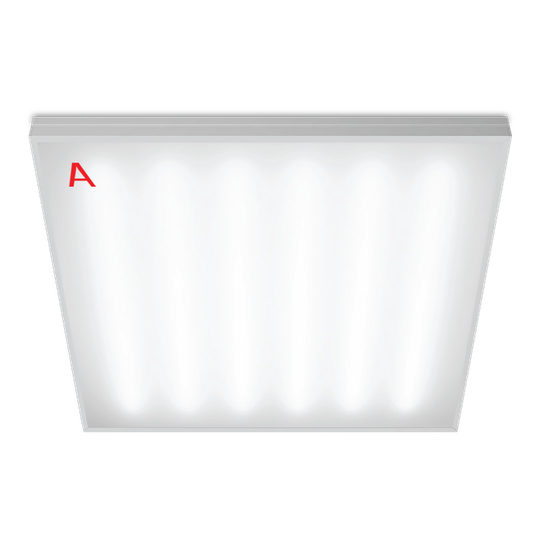 Светильник ОФИС ДВО01-051 с БАП EM3 54Вт 6500К IP40 Матовый 6000лм 595х595х40мм WOLTA PRO