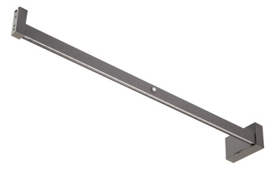 Emuca Штанга прямоугольная CASTOR с подсветкой для одежды,длина 708-858 мм,коричневый,дневной свет (4000К)