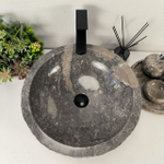 Раковина из мрамора Erozy Grey EM-64529 46*46*15 0186