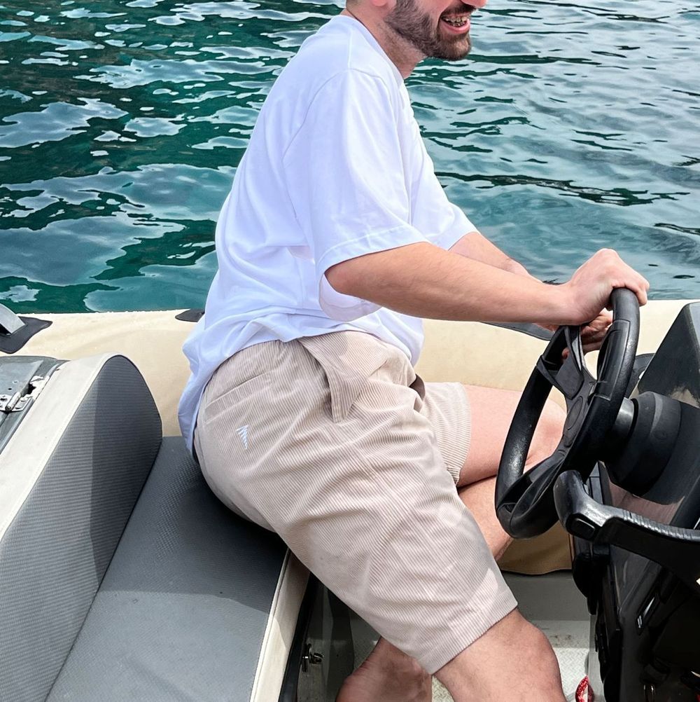 Шорты Смерч #4 Длинные Бежевые