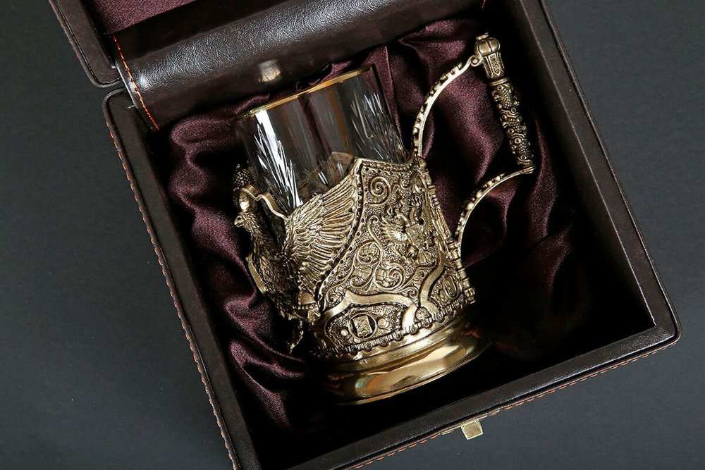 Подстаканник «Герб России VIP»