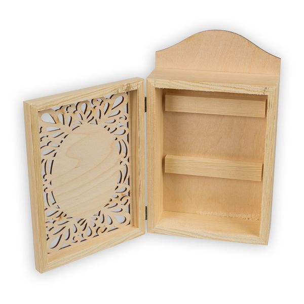 Заготовка деревянная Ключница резная, сосна, 25х15х6 см, ВД-488 Mr.Carving