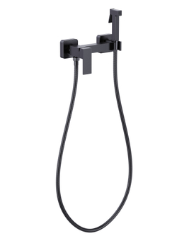 Гигиенический душ STWORKI Эстерсунд S35155BK со смесителем, матовый черный