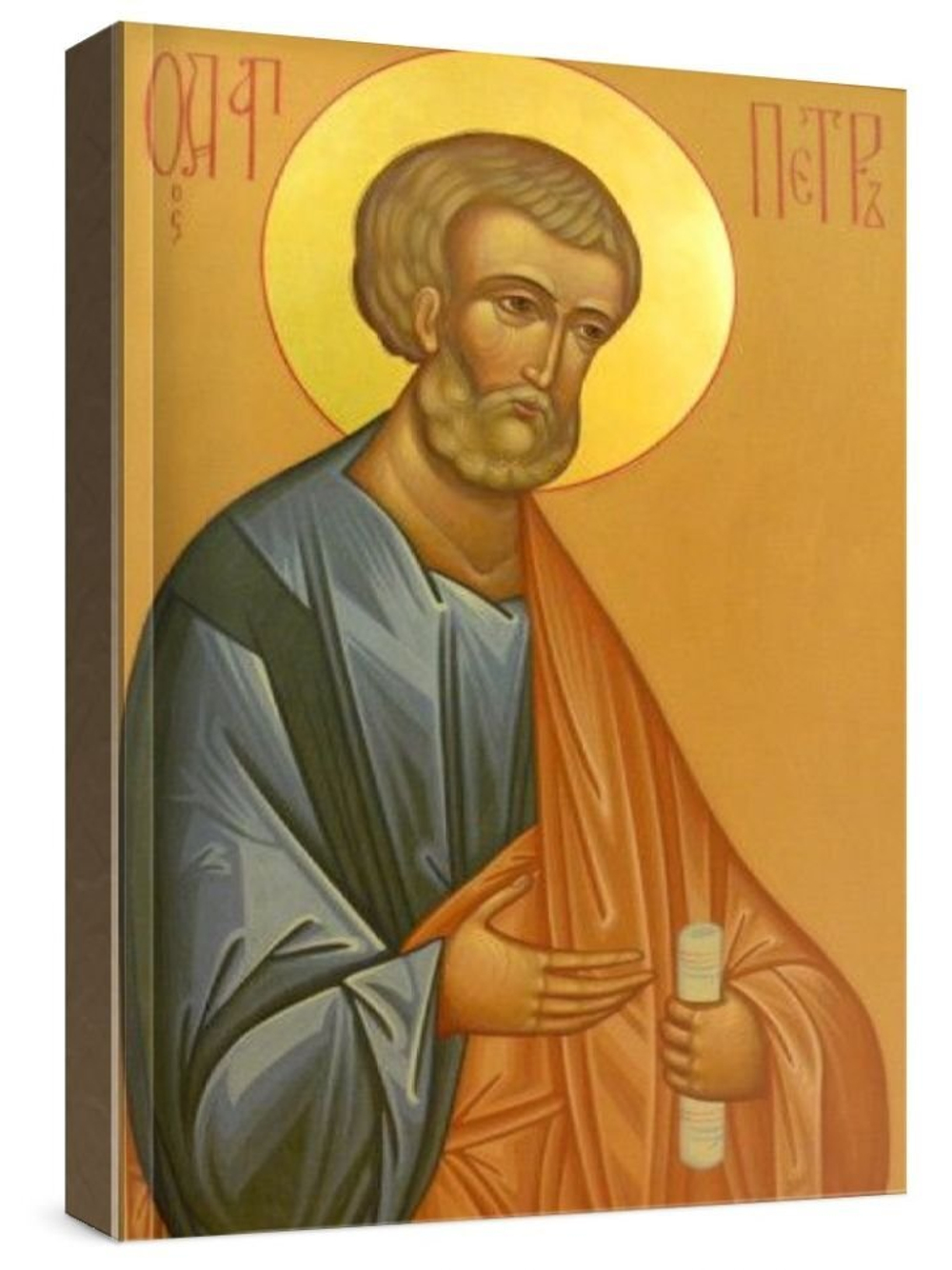 Петр, апостол (рукописная икона)