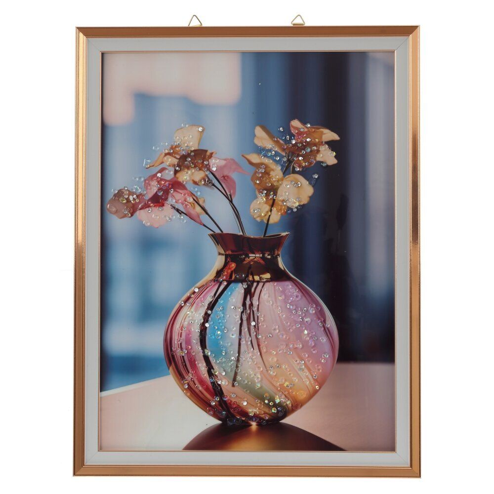 GAEM Панно с кристальным декором, L33,5 W2 H43,5 см