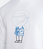 Худи SWEAT Karl Lagerfeld - белый(705404 541900)