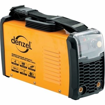 Аппарат инвертор. дуговой сварки DS-180 Compact, 180 А, ПВ 70%, диам.эл. 1,6-4 мм Denzel 94372