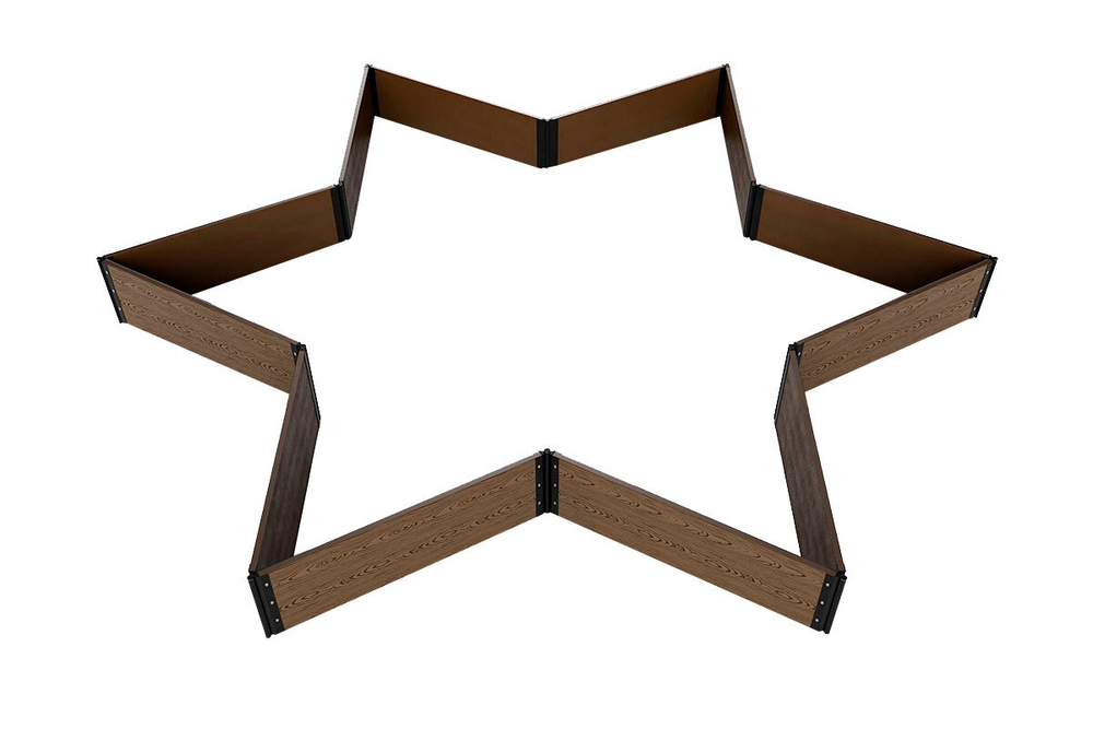 Доска грядочная Holzhof 225*30*2950мм, тиснение 3D